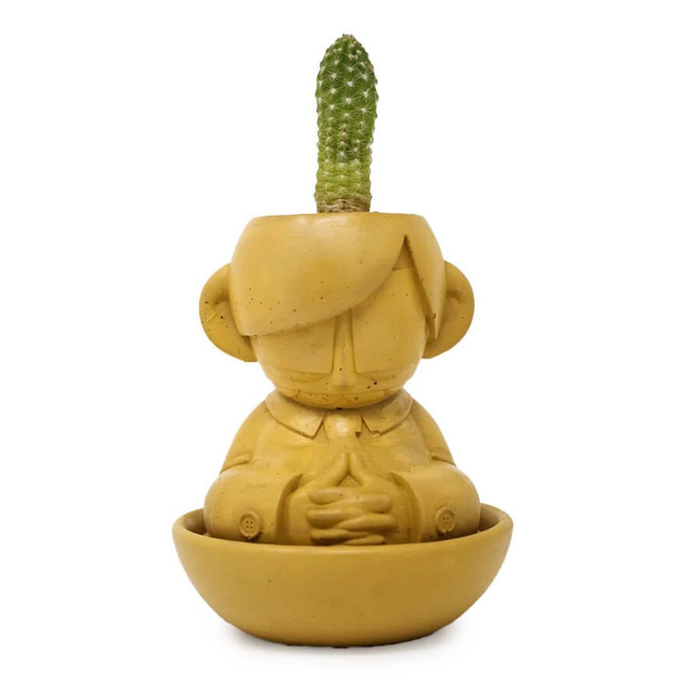 Resting Whyno Mini  Mustard by Dez Einswell