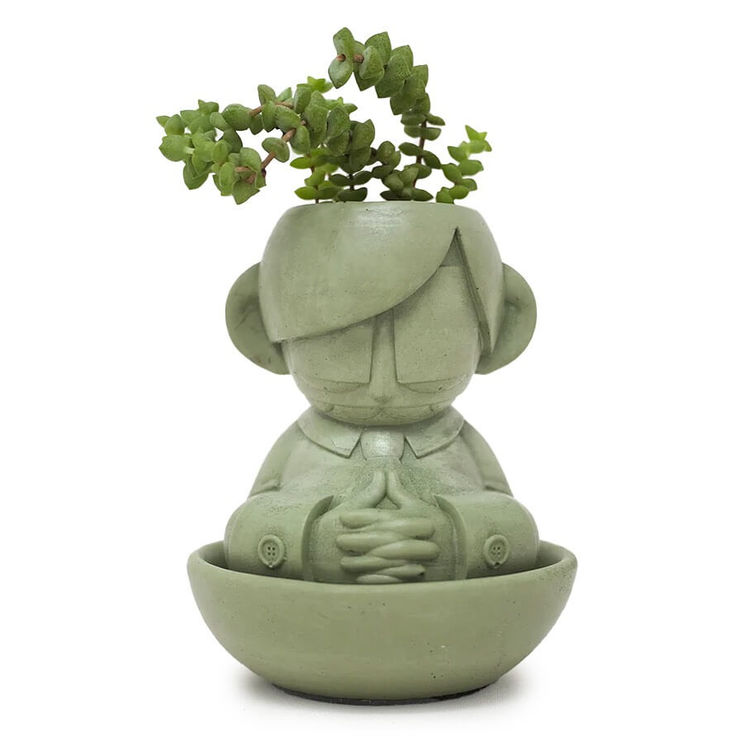 Resting Whyno Mini Sage by Dez Einswell