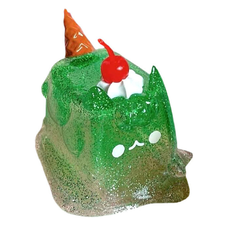 Retro Melon Soda Ice Cream Cat  by Rato Kim