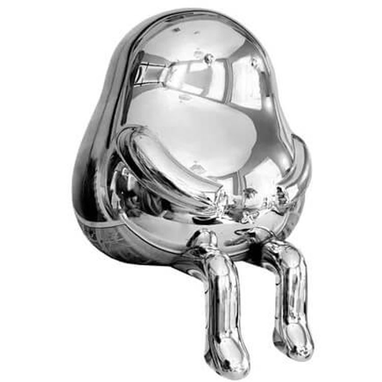 Rhodium Plated Blonk by Sad Salesman