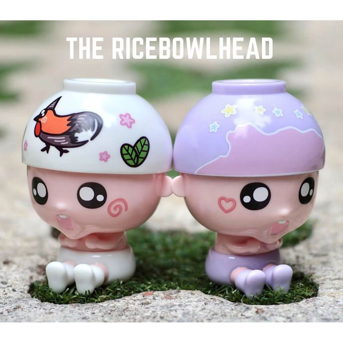 Ricebowl Head Pink Lion Rock