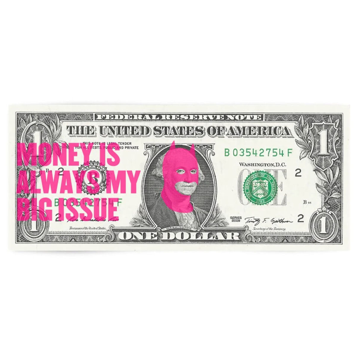 Rich Enough to be Batman - "Big Issue" Dollar Note