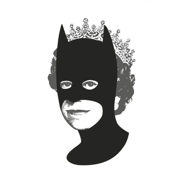 Rich Enough to be Batman - Black and Grey  by Heath Kane