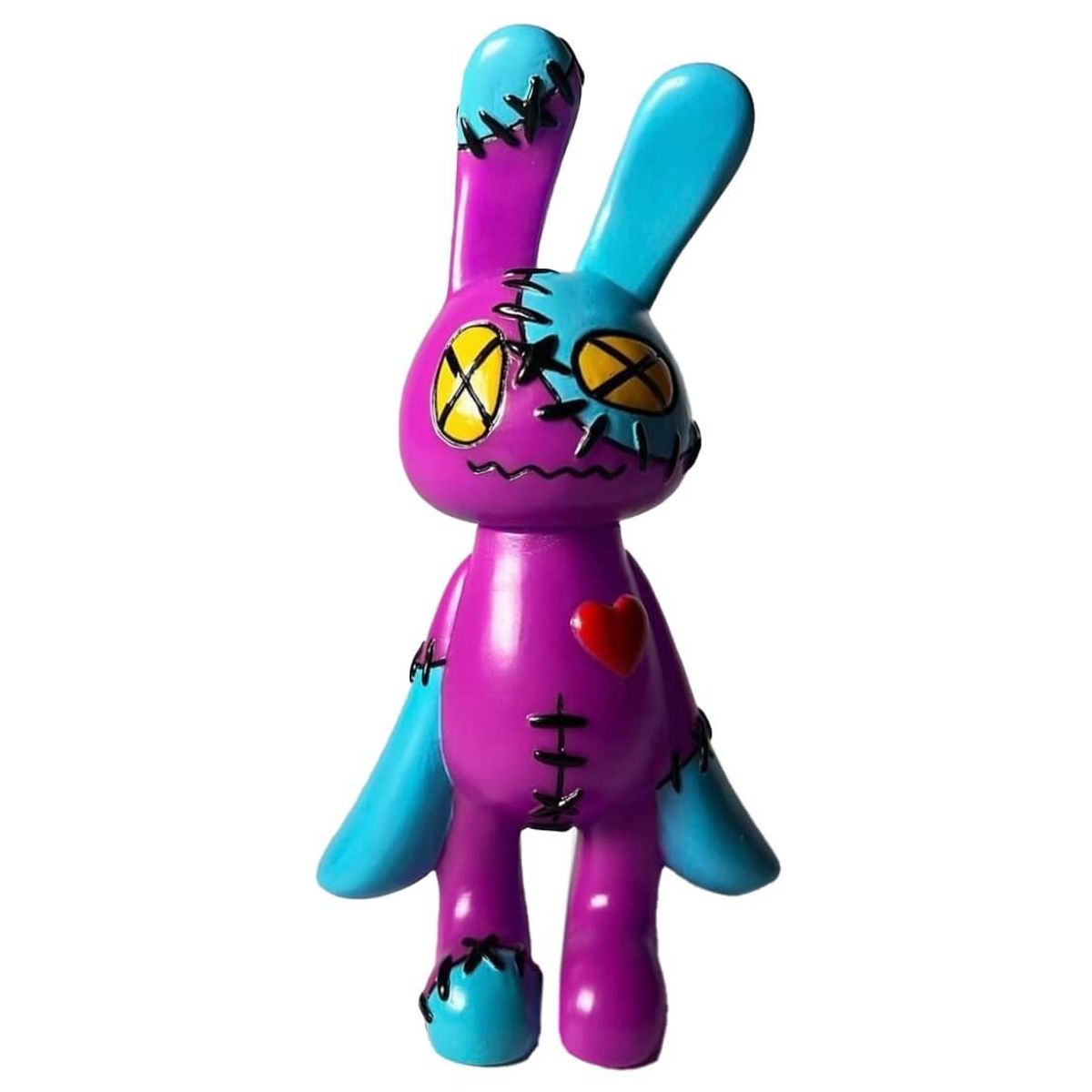 Ricky Purple Blue Patchwork