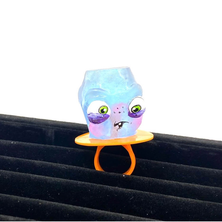 Ring Pops (Light Blue) by One Eyed Girl (Kasey Tararuj)