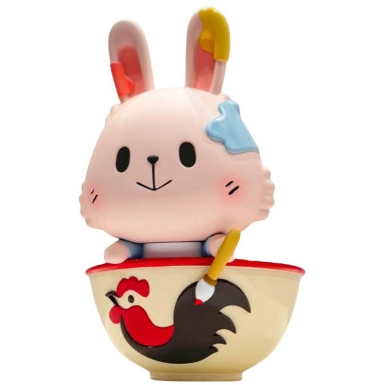 Robin Is Painting A Chicken Brand Bowl by Kotton Factory