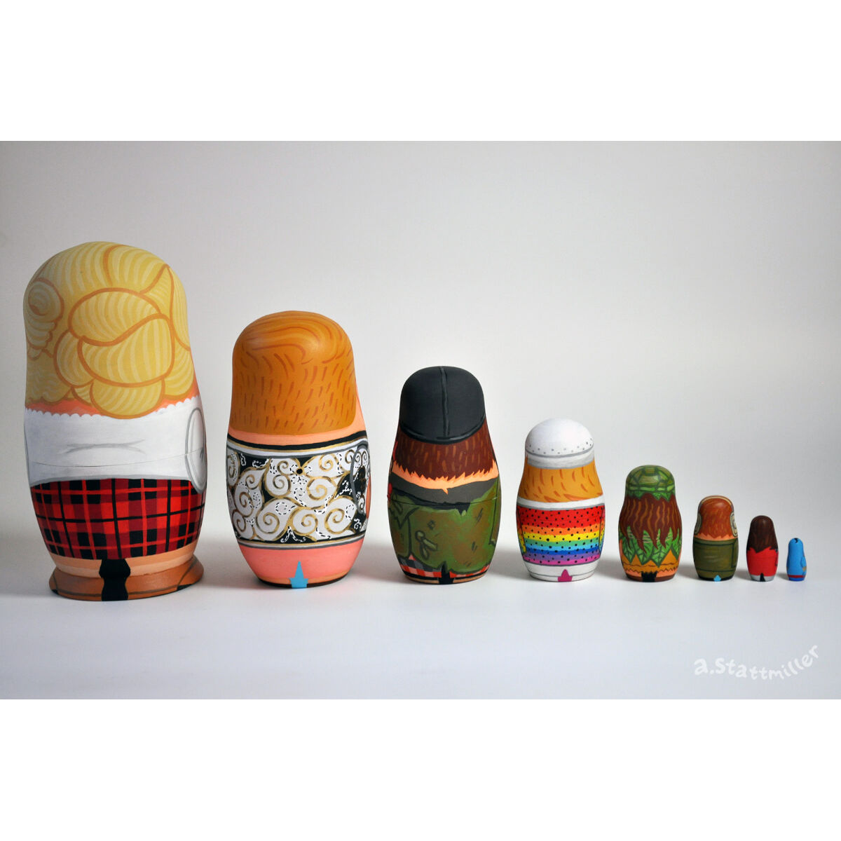 Robin Williams Nesting Dolls