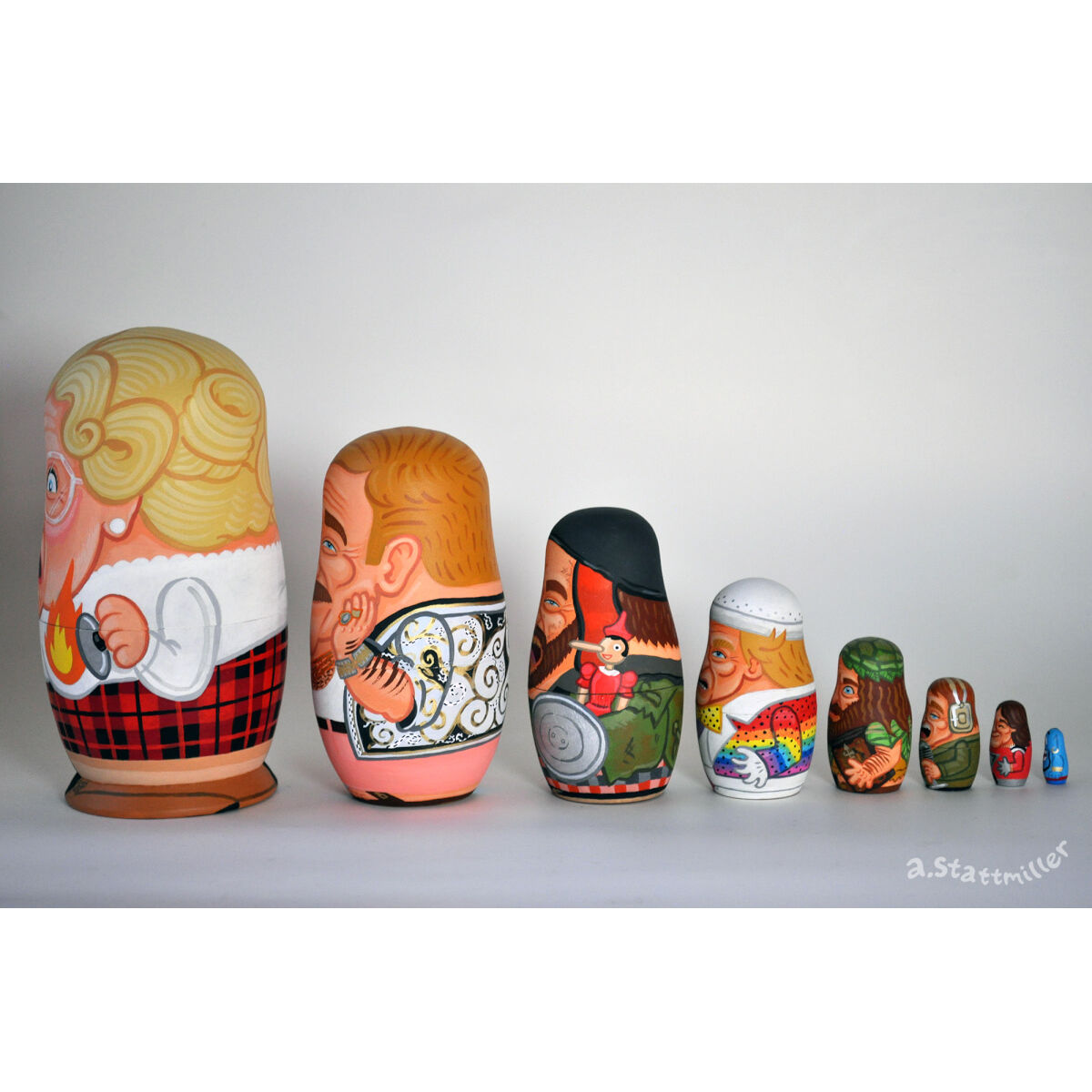Robin Williams Nesting Dolls