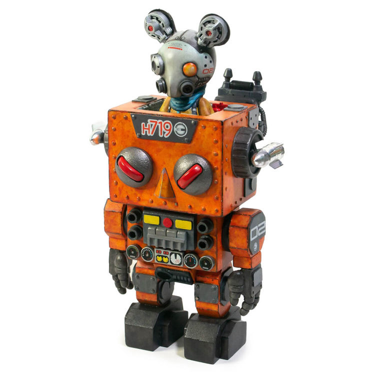 Robo-Rat Wickey by Obscure Prototype Lab