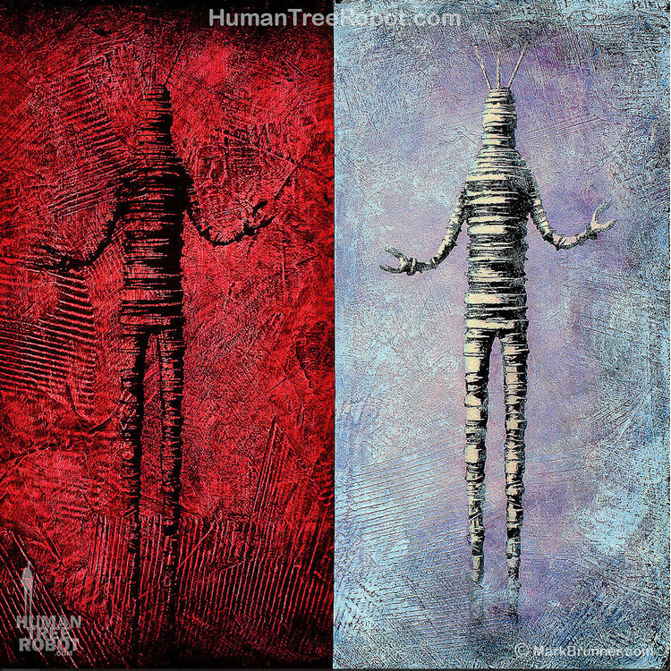 Robot C Duo Red by HumanTreeRobot