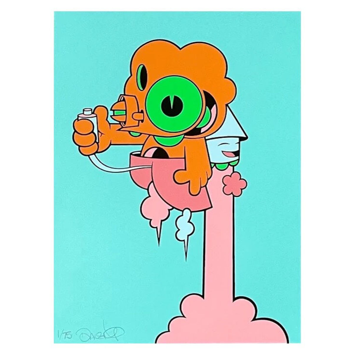 Rocket Monkey Blue Raspberry