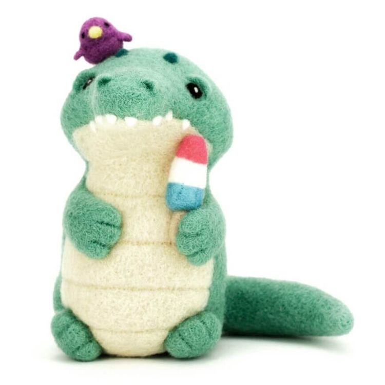 Rocket Pop Crocodile by Wild Whimsy Woolies