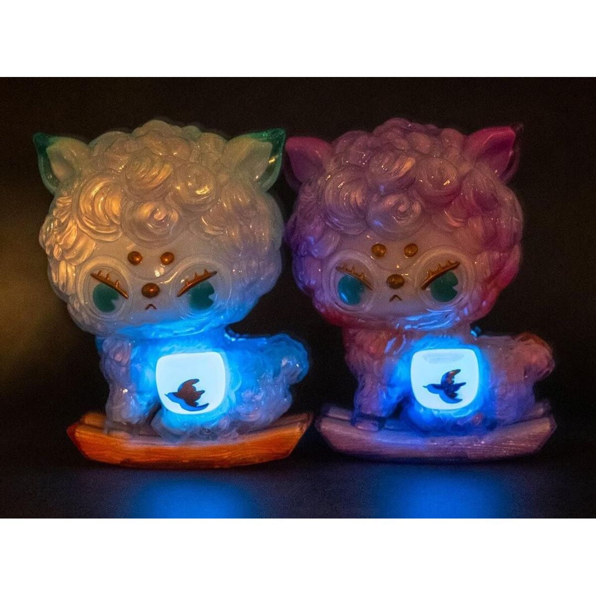 Rocking Horse Sofye Pearl Pink (with GID Bird Pocket)