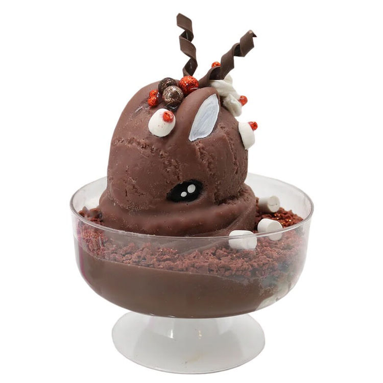Rocky on the Rocks Dish Sundae by Miracle Touch Studio