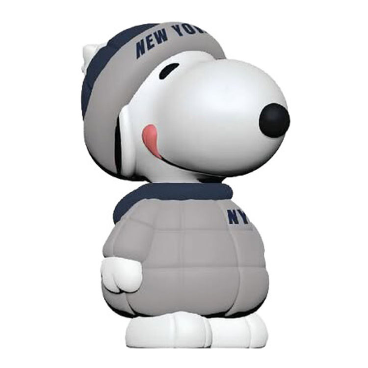 Rokimoto Snoopy in Puffer Jacket NY Edition by David Beré