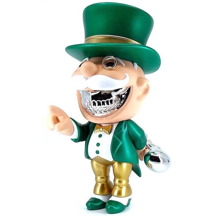 Rollie Green UN1TED Edition Platinum Mogul Grin by Ron English