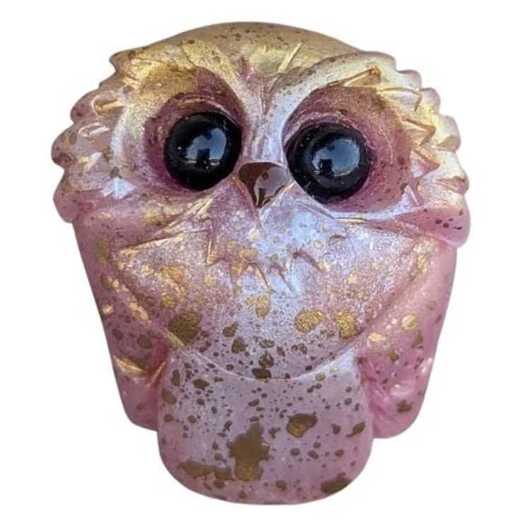 Rose Gold Owl  by Hazel Owlery