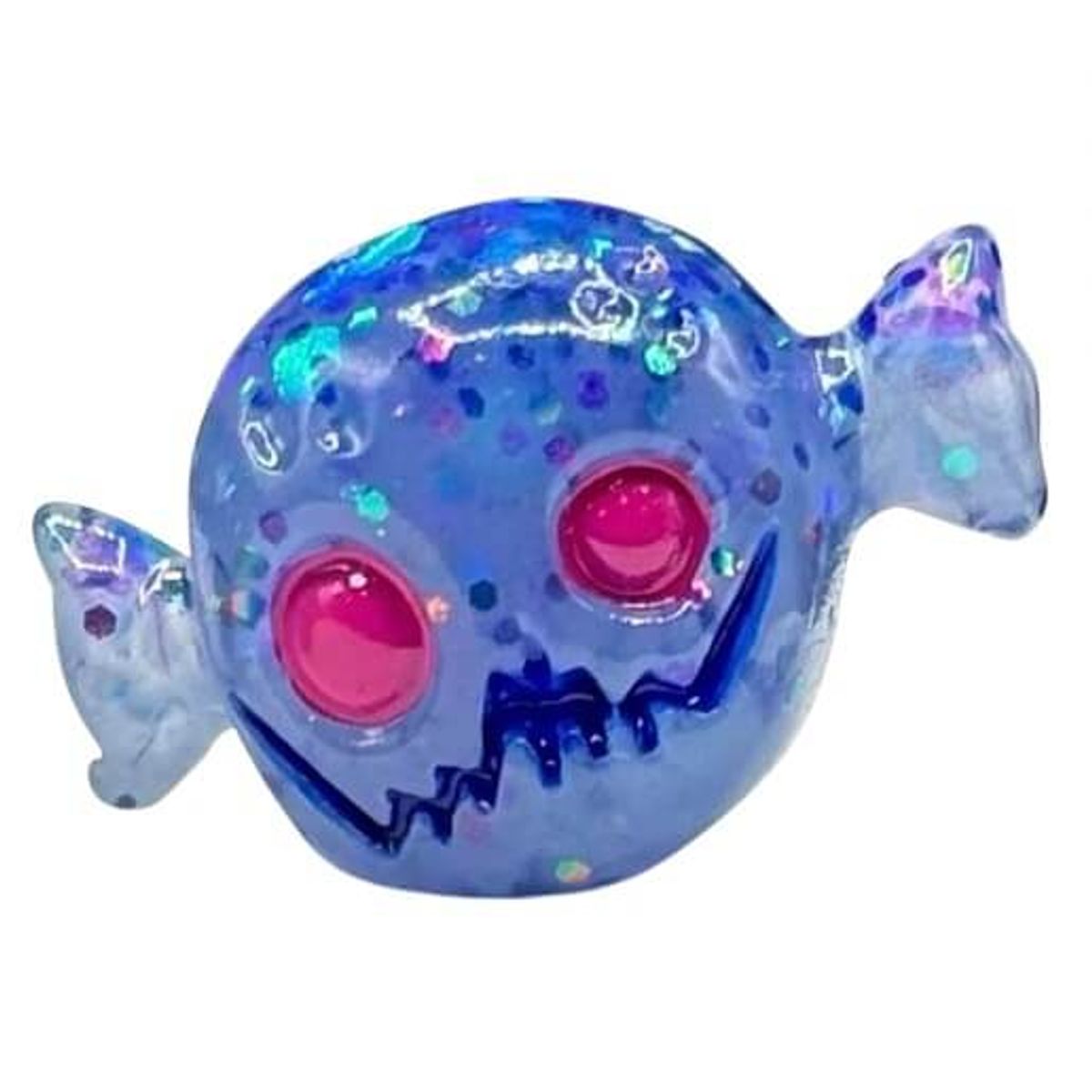 Rotty Candy - Light Purple Glitter with Pink Eyes