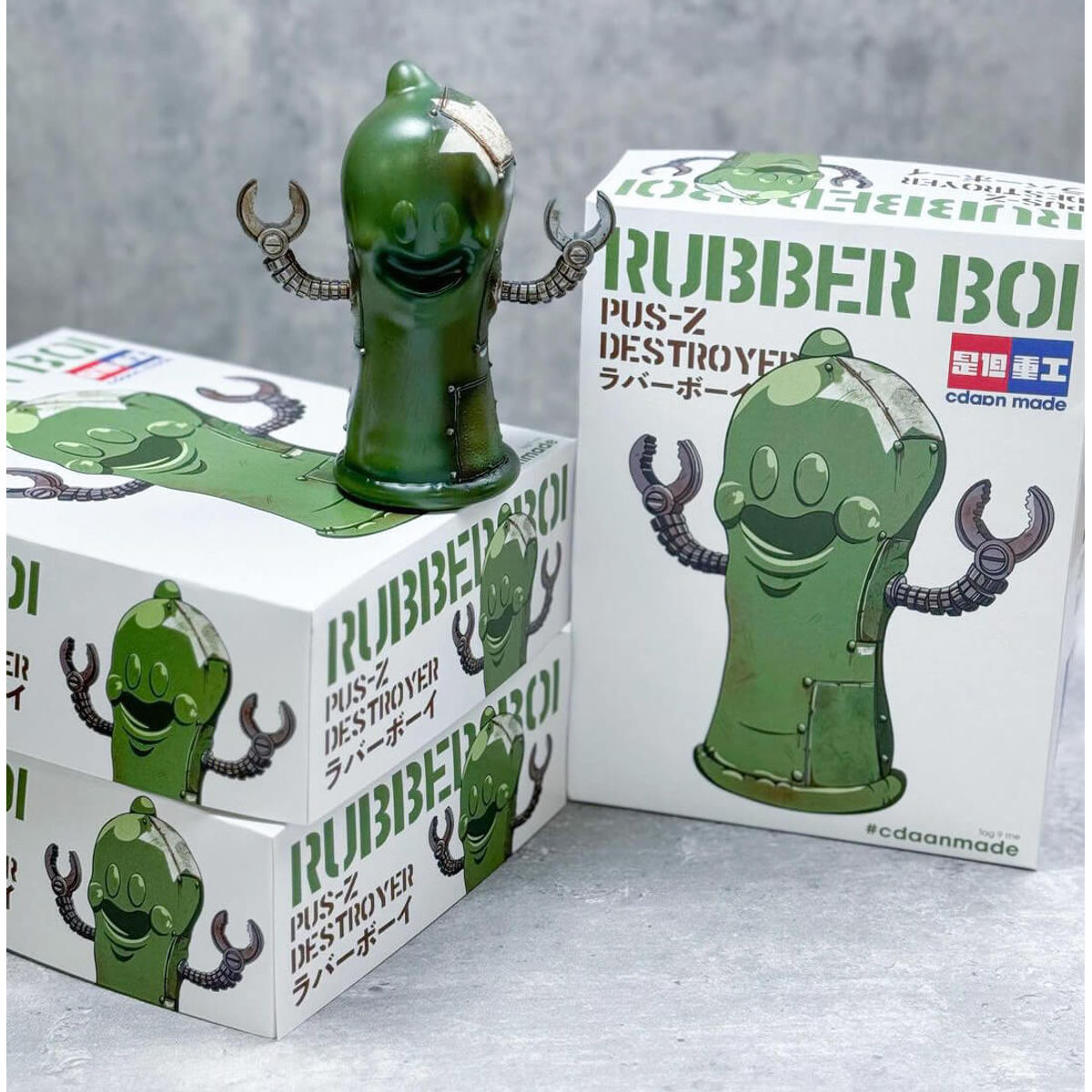 Rubber Boi Pus-Z Destroyer Green