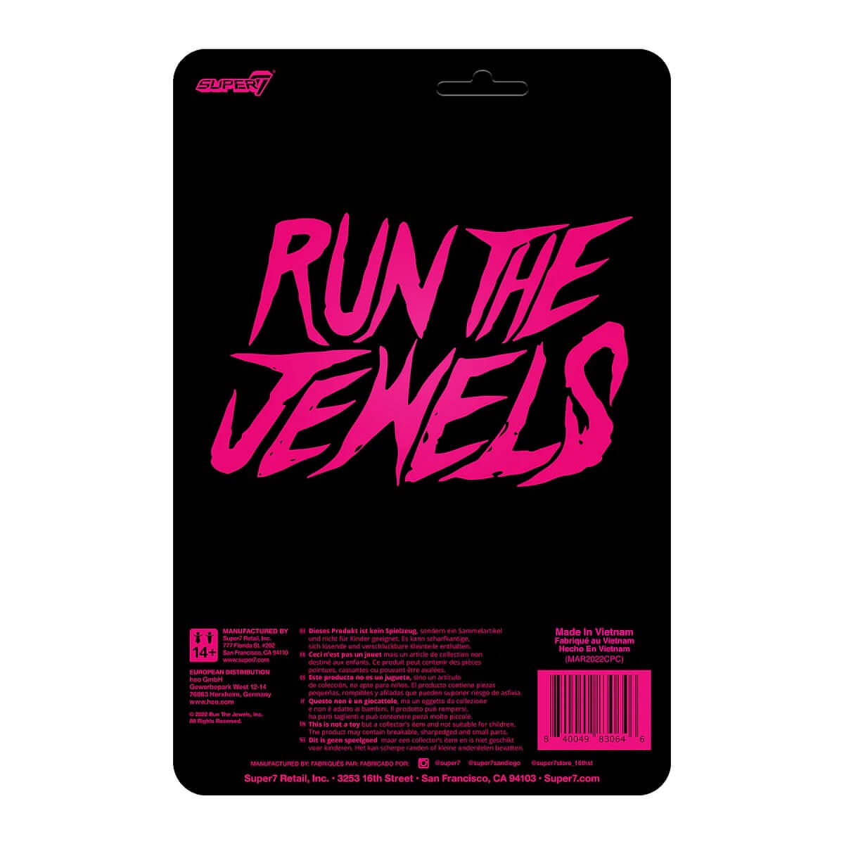 Run The Jewels - Wave 2  Set (Dangerous)
