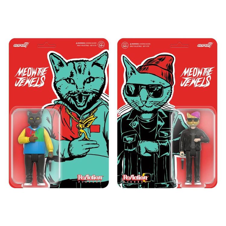 Run the Jewels Wave 3 Set (Meow The Jewels) by Super7
