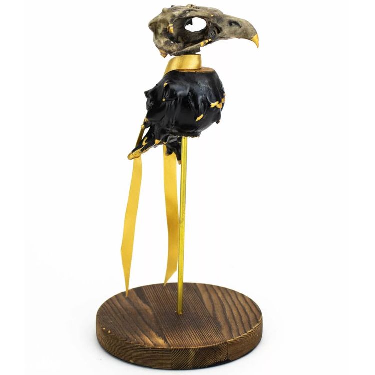 Rustic Gilded Grimm Echo Finch by Monster Ego