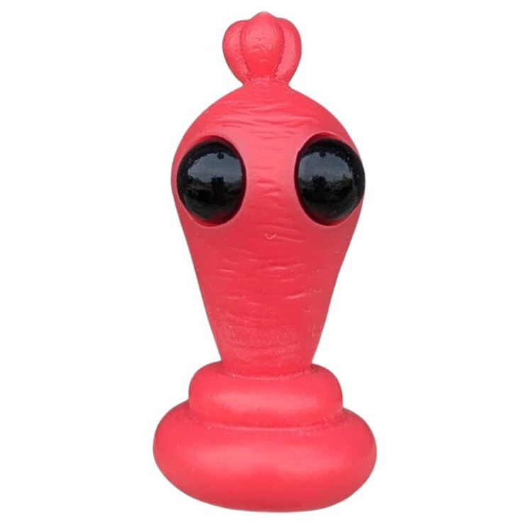 Rute the Carrot - Red by Leftover Toys (Johnny Dean)