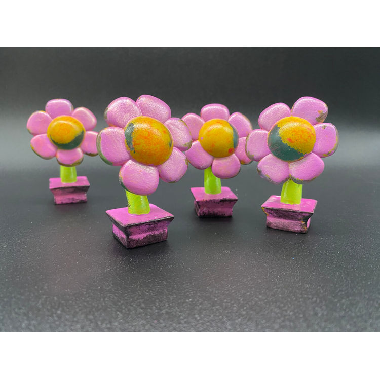 S.P. Flower Ornament by Glass Ink (Ryan Glass)