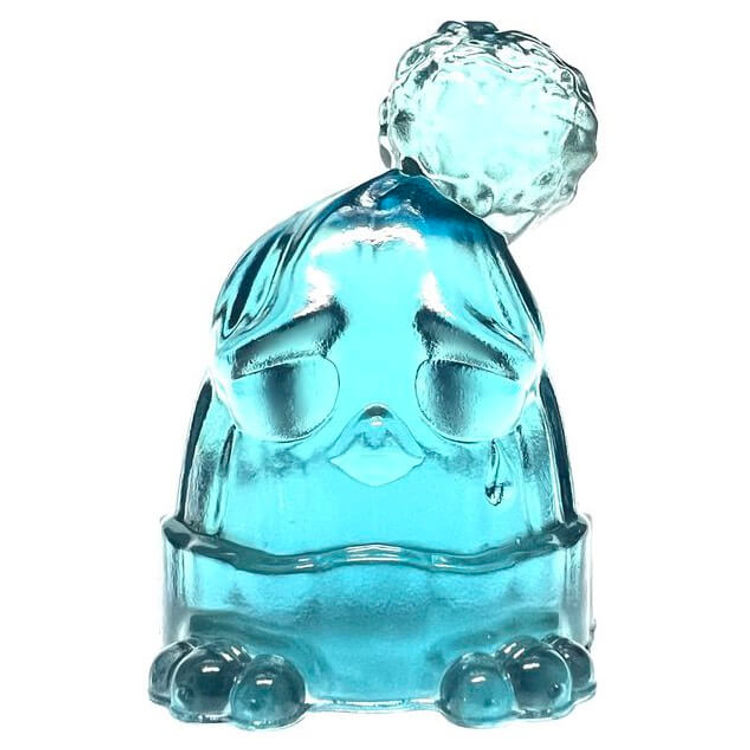SAD Beanie Bird DIY Clear Turquoise by Revise_D