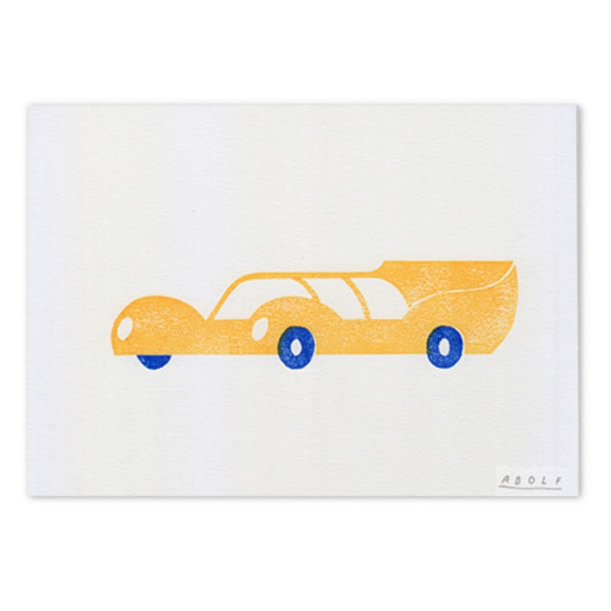 SPORTS CAR - Yellow