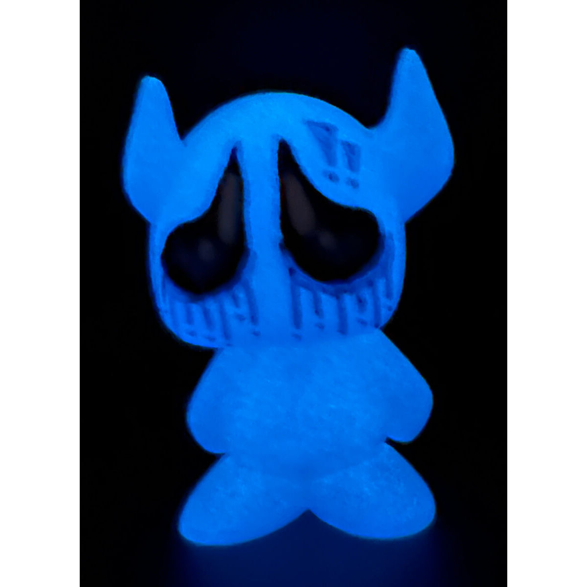 Sad Cartoon Blue GID