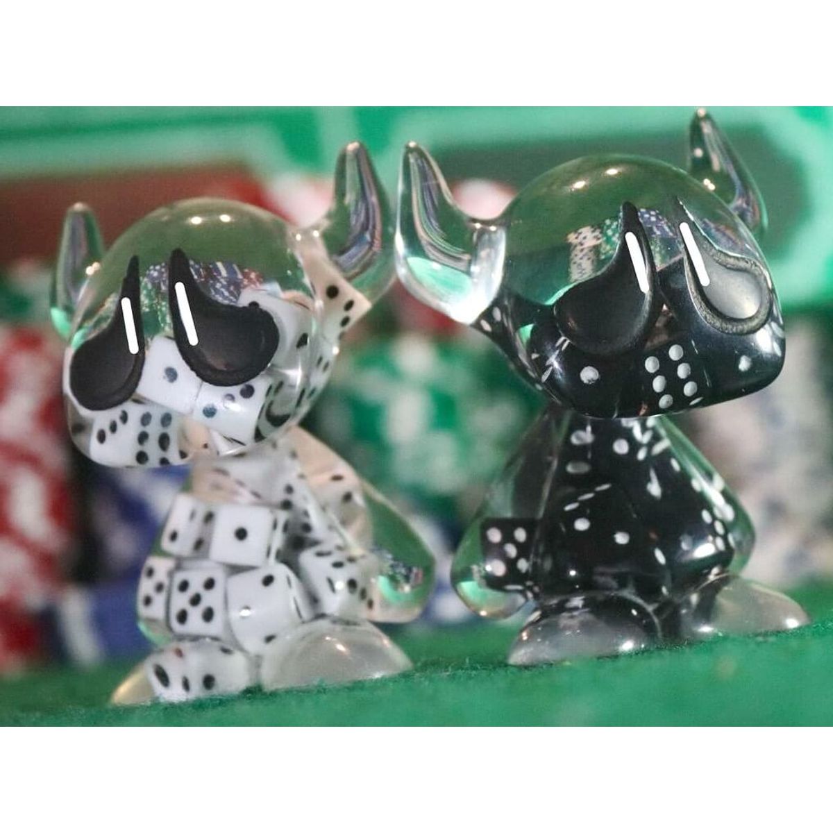 Sad Cartoon Snake Eyes Black