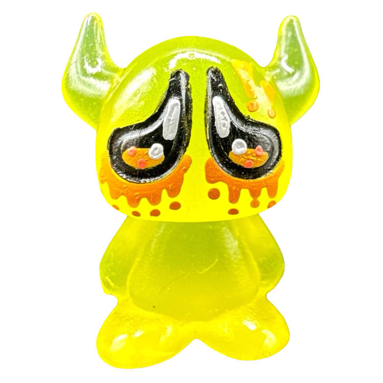 Sad Cartoon Yellow GID Mini by TJP