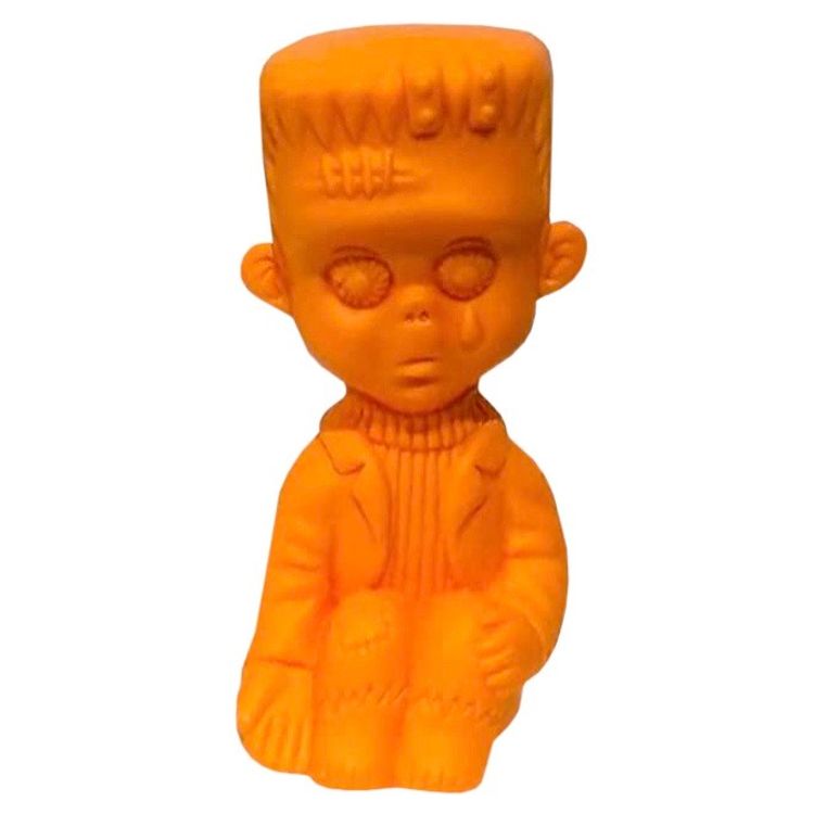 Sad Franky Orange Resin by Knuckle (Little Chop Design)