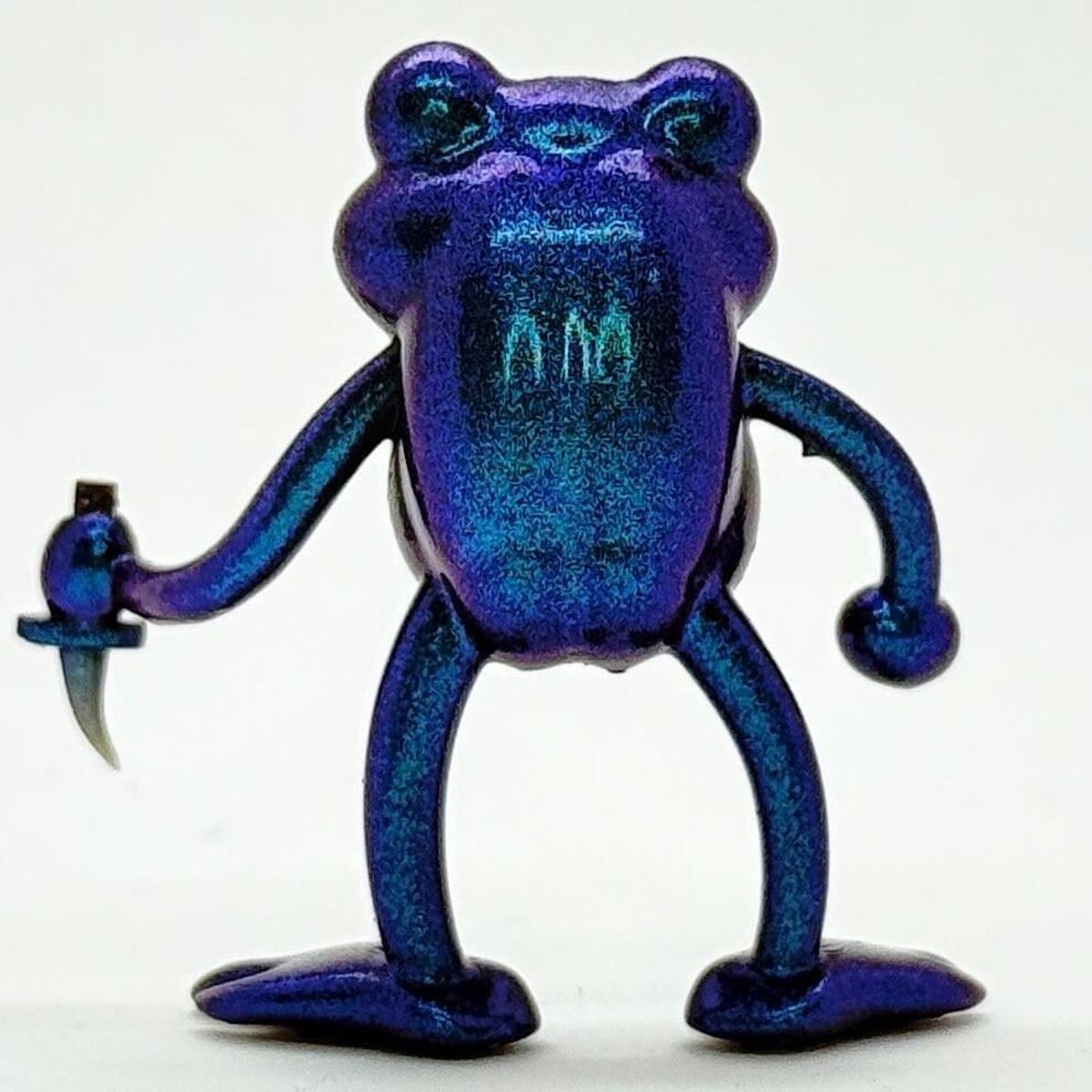 Sad Frog  Chameleon Mini (painted)