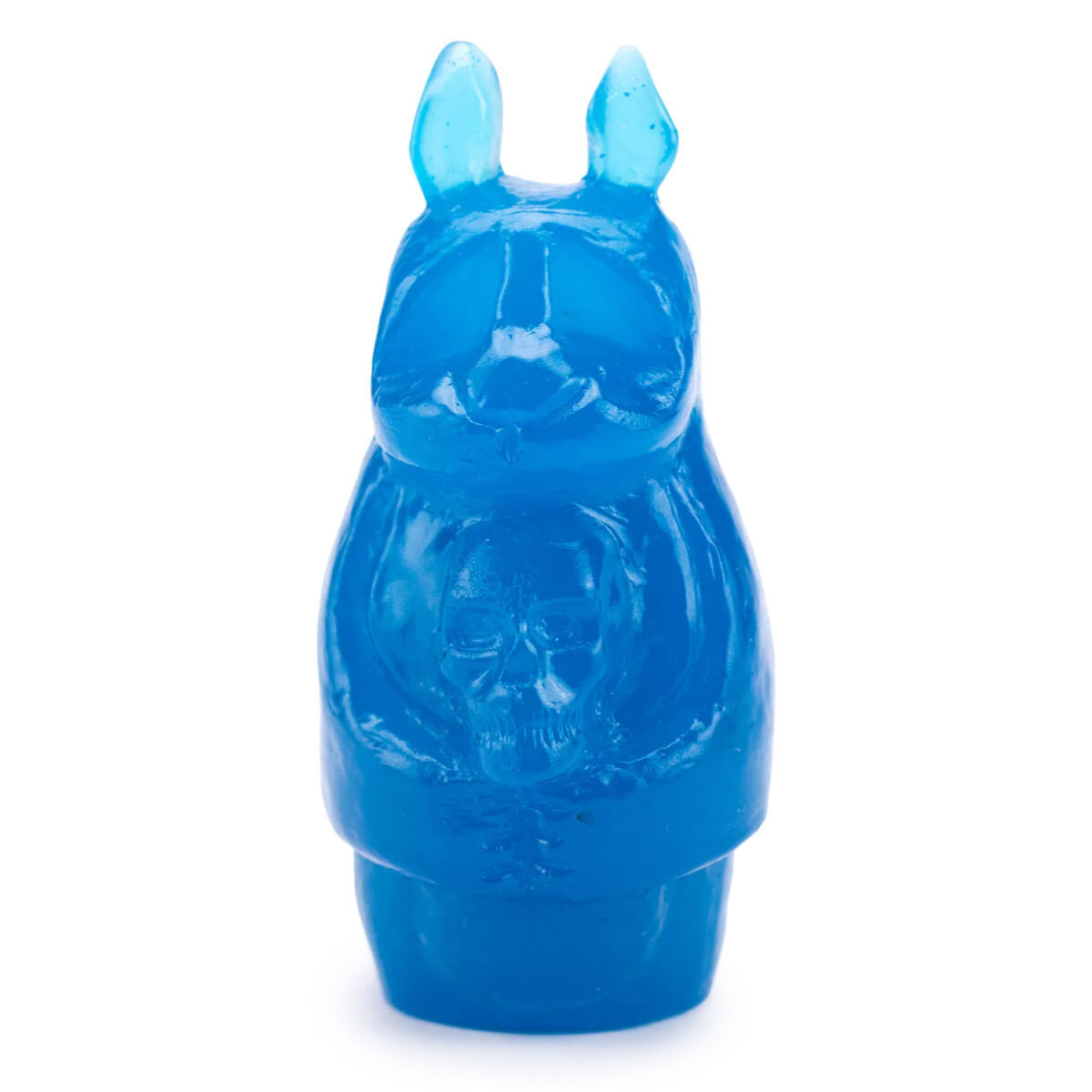 Sad Panda Blue Skull