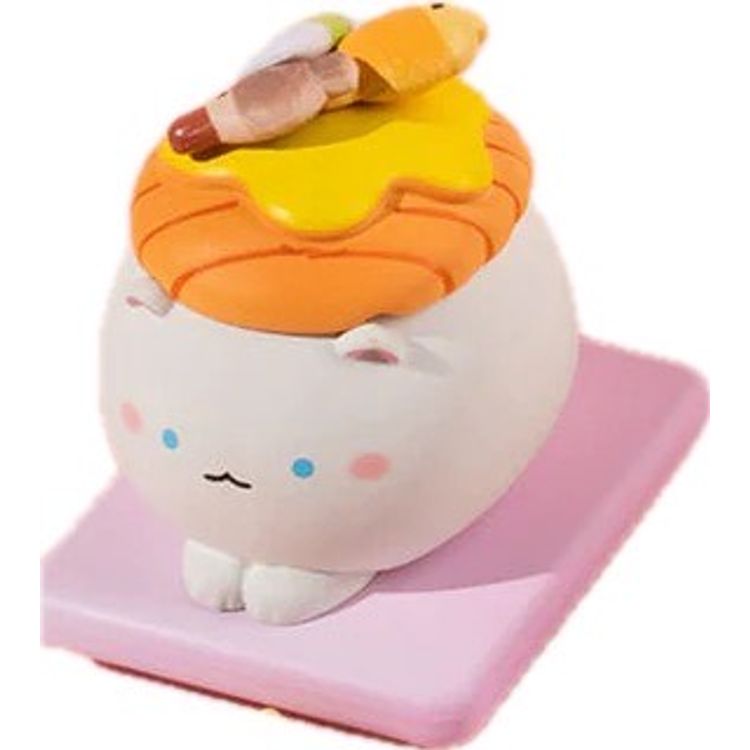 Salmon White Cat by Cat Energy