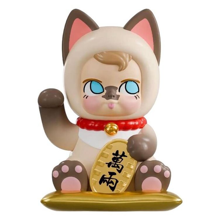Sam Sam Fortune Cat 2.0 (Brown Beige) by Kenny Wong