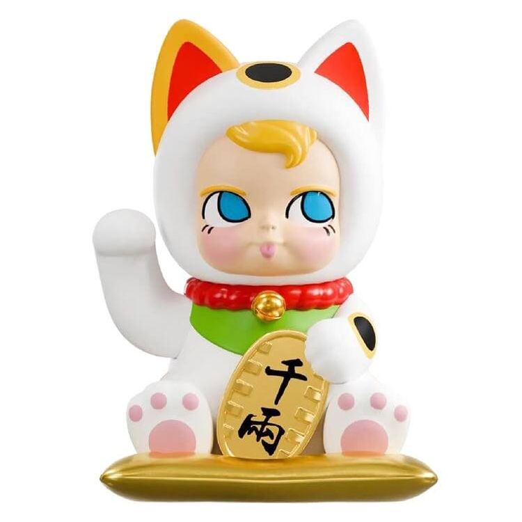 Sam Sam Fortune Cat 2.0 (White Gold) by Kenny Wong