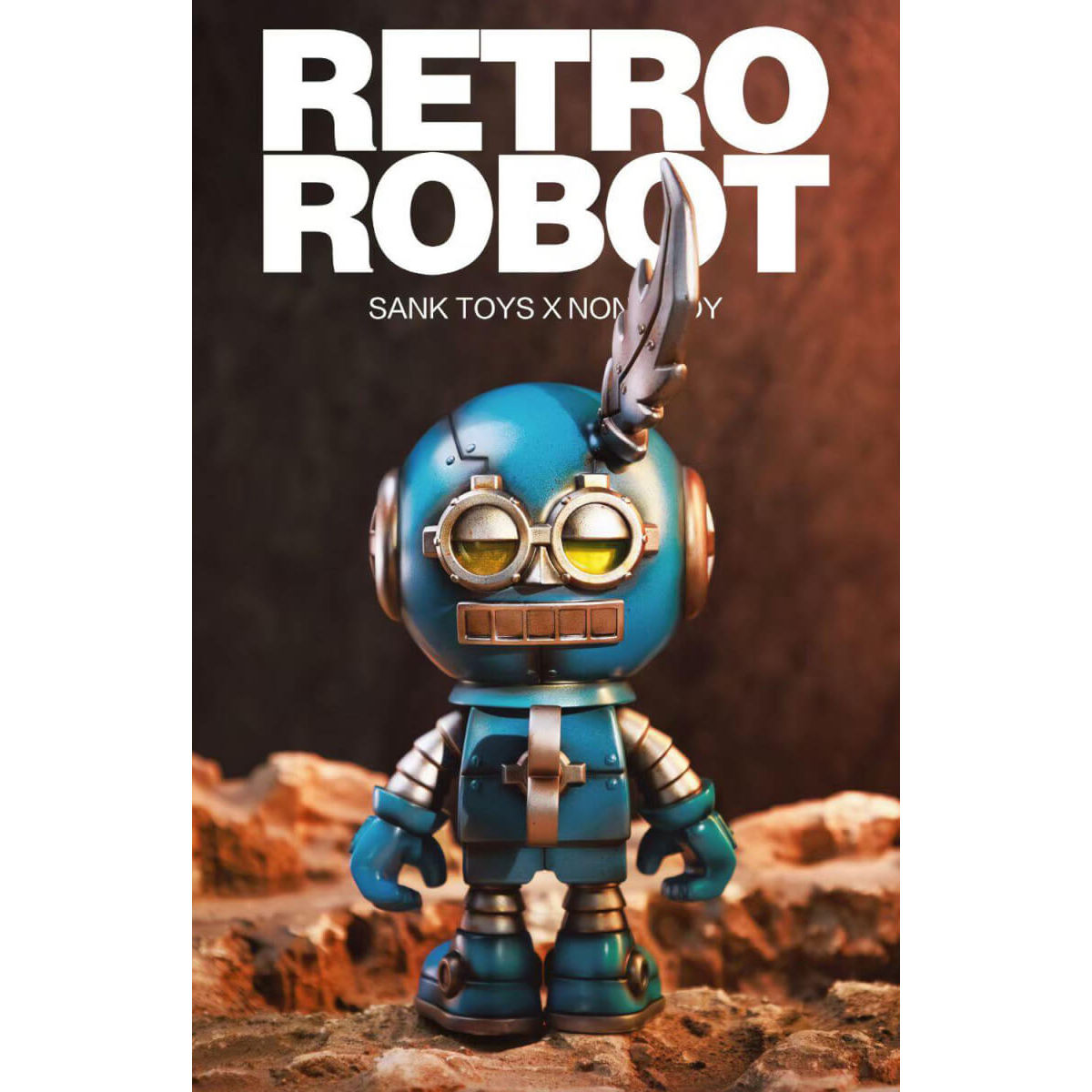 Sank Nong Toy Retro Robot Blues