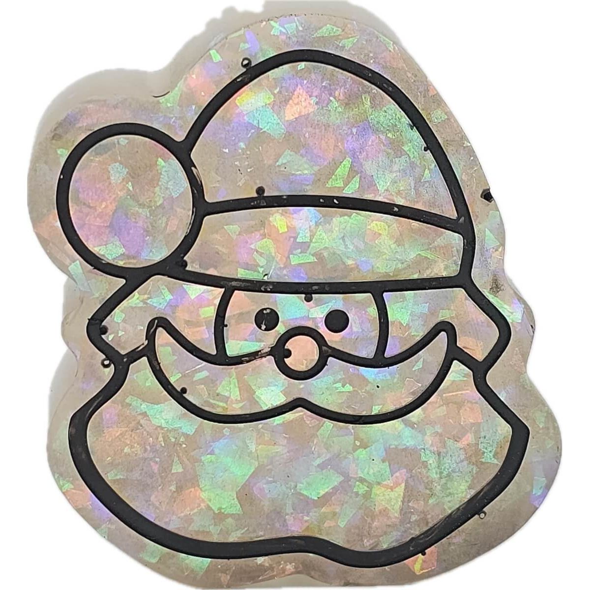 Santa - Snow Crystals