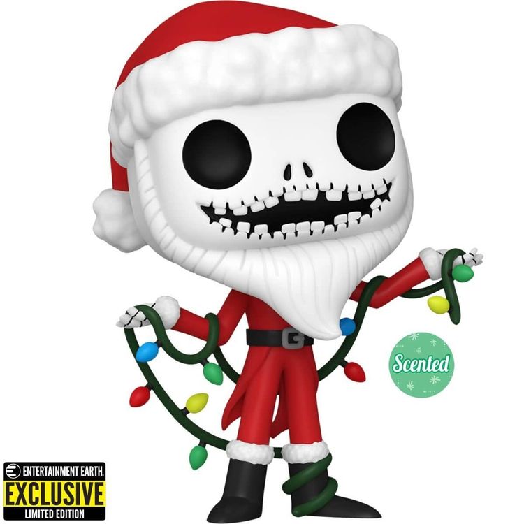 Santa Jack Skellington Scented : The Nightmare Before Christmas 30th Anniversary [1383] by Disney