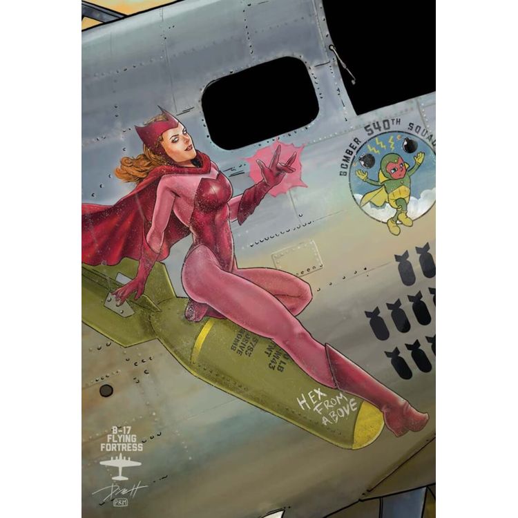 Scarlet Witch B-17 Flying Fortress Nose by Adventures of the 19XX
