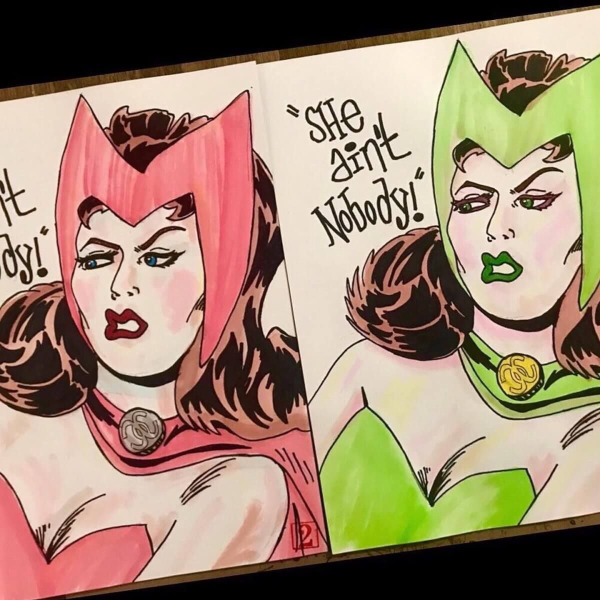 Scarlet Witch & Polaris