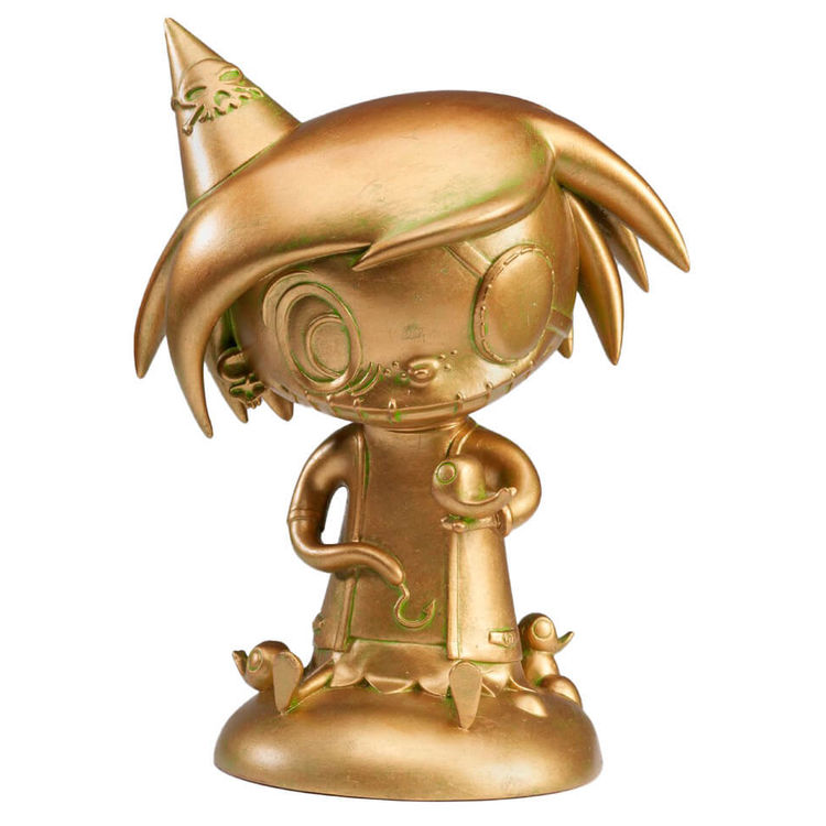 Scary Girl Arkie Gold by Nathan Jurevicius