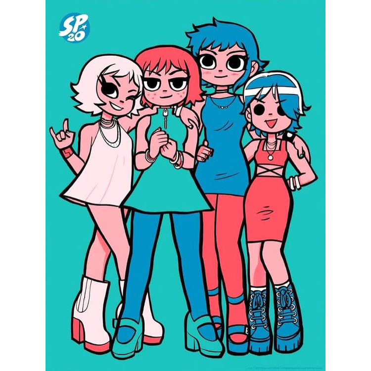 Scott Pilgrim SP20 Celebration by Justin Ishmael
