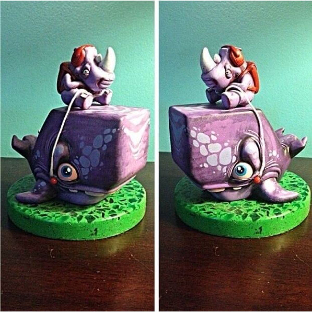 Scrimshaw Mattenoot with Micro Rumpus Purple AP