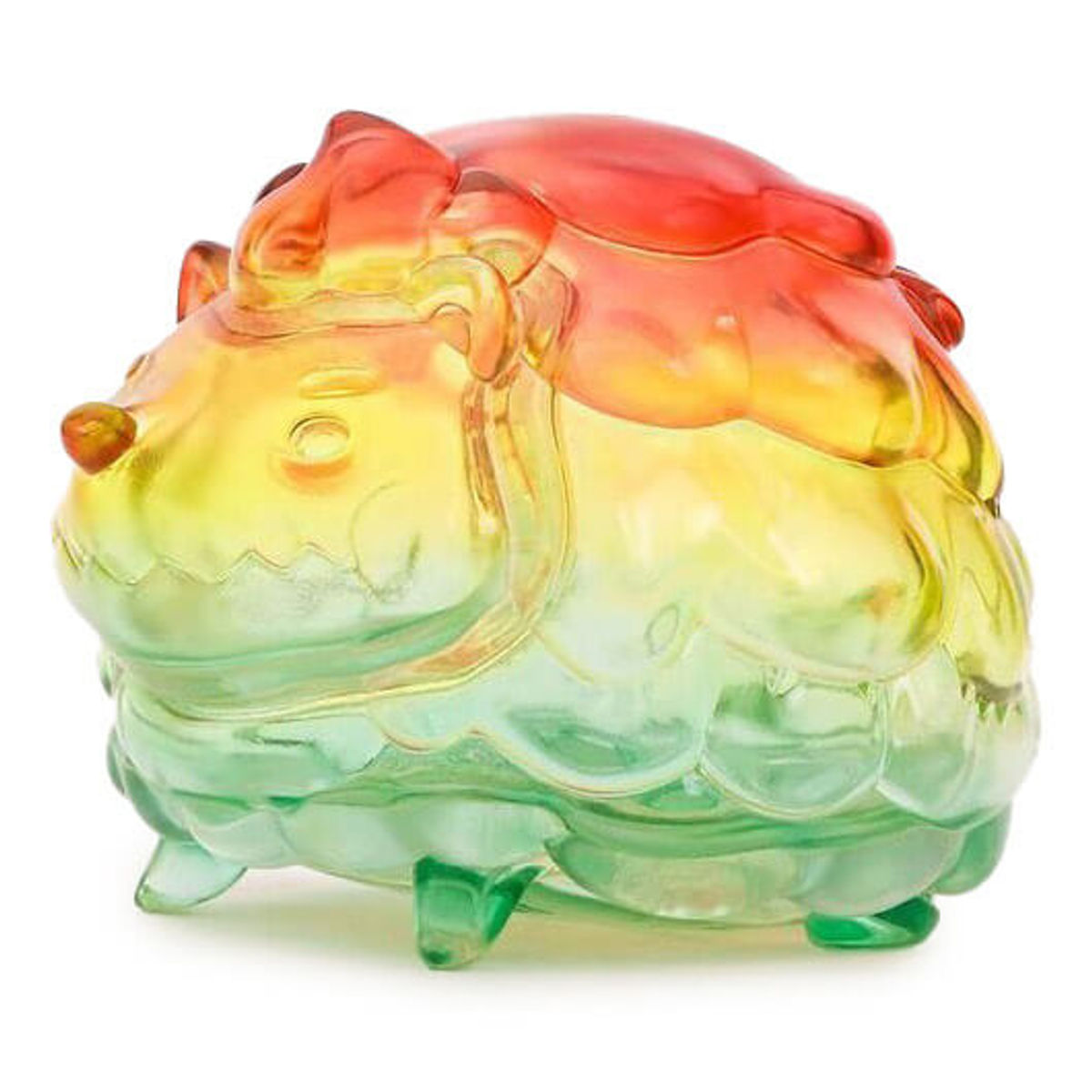 Season Hedgehog Lazy Beast Clear Orange Green
