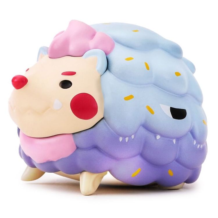 Season Hedgehog Lazy Beast Pastel by Luyao Designs