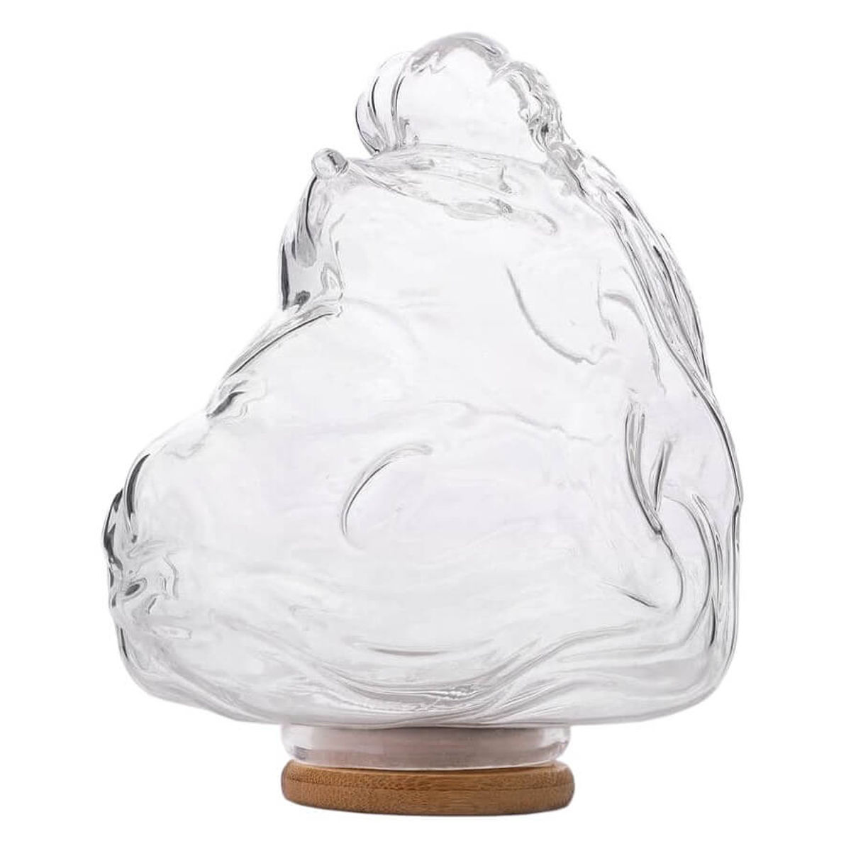 Season Hedgehog Reclining Glass Bottle